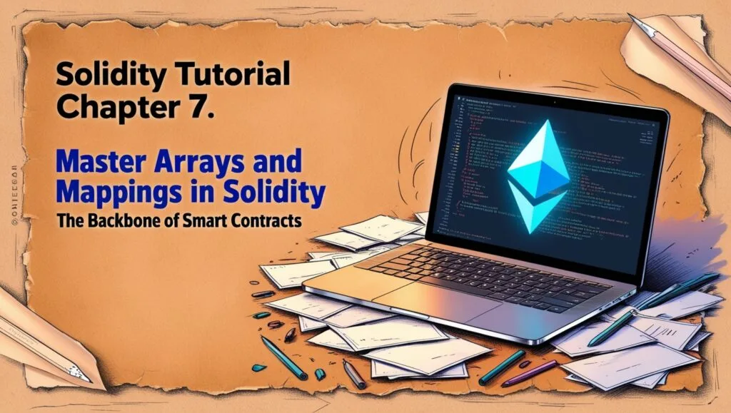 Solidity Tutorial Chapter 7: Master Arrays and Mappings in Solidity – The Backbone of Smart Contracts