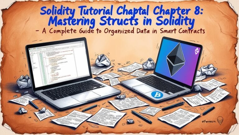 Solidity Tutorial Chapter 8: Getting Organized with Structs in Solidity – Your Key to More Flexible Smart Contracts