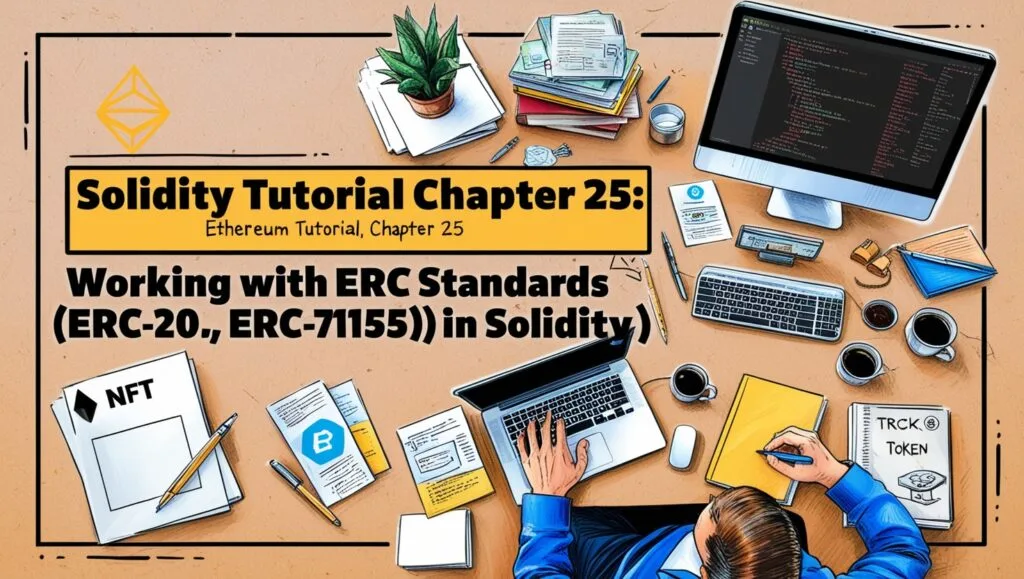 Solidity Tutorial Chapter 25: Working with ERC Standards (ERC-20, ERC-721, ERC-1155) in Solidity