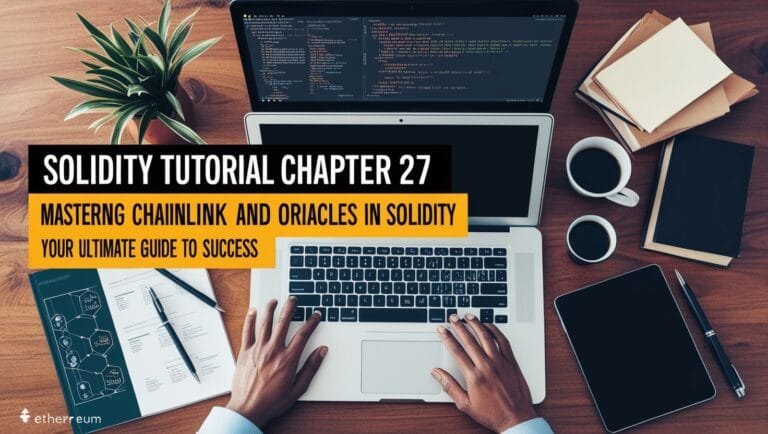 Solidity Tutorial Chapter 27: Mastering Chainlink and Oracles in Solidity: Your Ultimate Guide to Success
