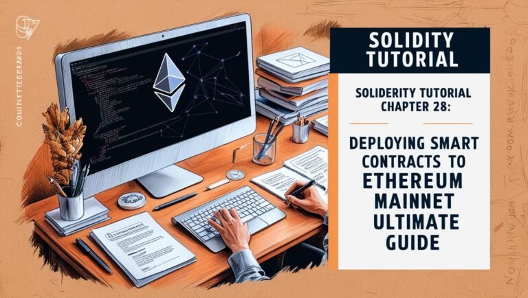 Solidity Tutorial Chapter 28: Deploy Smart Contracts to Ethereum Mainnet Ultimate Guide