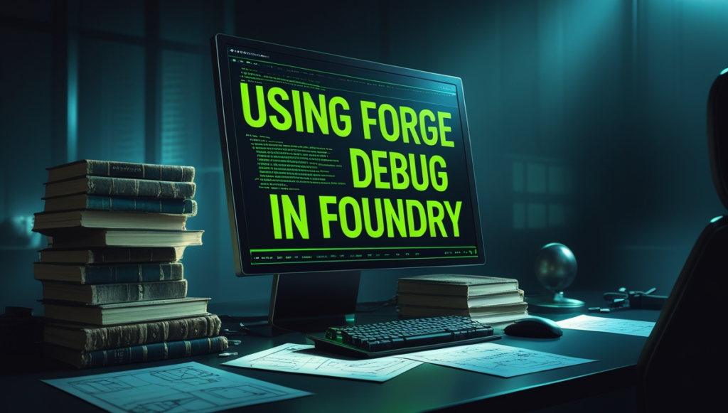 Using forge debug in Foundry