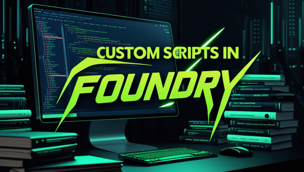 Custom Scripts in Foundry