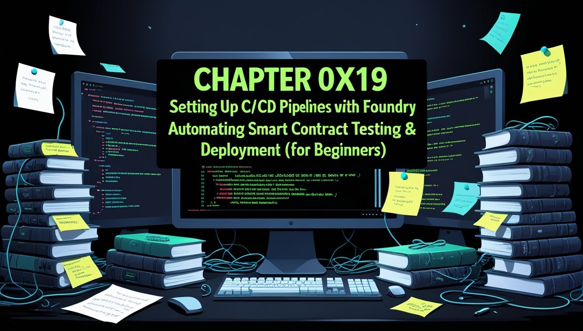 Chapter 0x19: Setting up CI/CD Pipelines with Foundry - Automating Smart Contract Testing & Deployment (For Beginners)